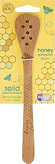 Talisman Designs Laser Etched Beechwood Honey Spreader | Honey Bee Design | Honey Spoons | Cooking Beechwood Utensils | Honey Server | Kitchen Utensils