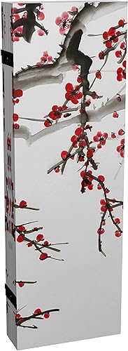 Miniatura 7 de Red Lantern Pantalla plegable de lona corta de doble cara de 4 pies con 6 paneles independientes y separador para dormitorio moderno y