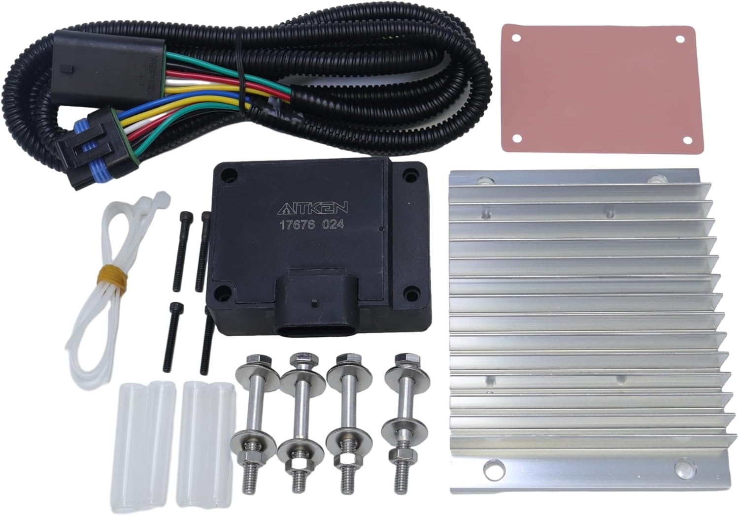 AITKEN Diesel Engine Fuel Pump Drive Module Pump Mounted Driver GMT400 6.5 PMD/FSD with Relocation Kit for Chevrolet GMC Workhorse 6.5L Diesel Engine Replaces 19209057 12562836.