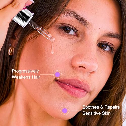 Miniatura 3 de Cyberglow Cyperus Rotundus - Suero para la piel, removedor de cabello, aceite Cyperus Rotundus para depilación, aceite corporal hidratante orgánico