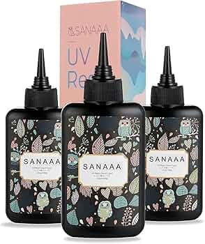 Amazon.co.jp: SANAAAレジン液 UV-LED対応 レジン液 ハードタイプ 大