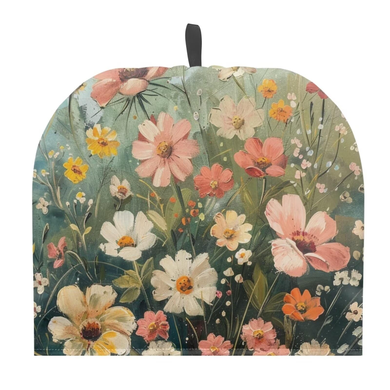 Generic Hudotybom Fancy Floral Tea Cozy for Teapot Insulated Large Teapot Cover to Keep Warm Tea Kettle Cover Machine Washable Coffee Pot Cloth Covers Kitchen Home Decorations, CZA49