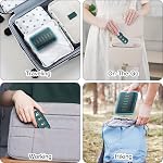 Weekly Pill Organizer 4 Times a Day, 7 Day Pill Box 4X, Portable for Travel Pill Case for Pills/Vitamin/Fish Oil/Medication/Supplements (4x7 Blue)