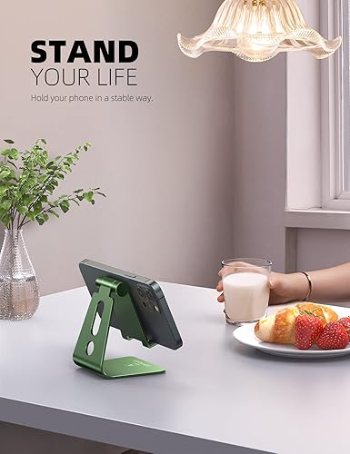 Vista 37 de Lamicall Soporte de teléfono universal ajustable., Negro