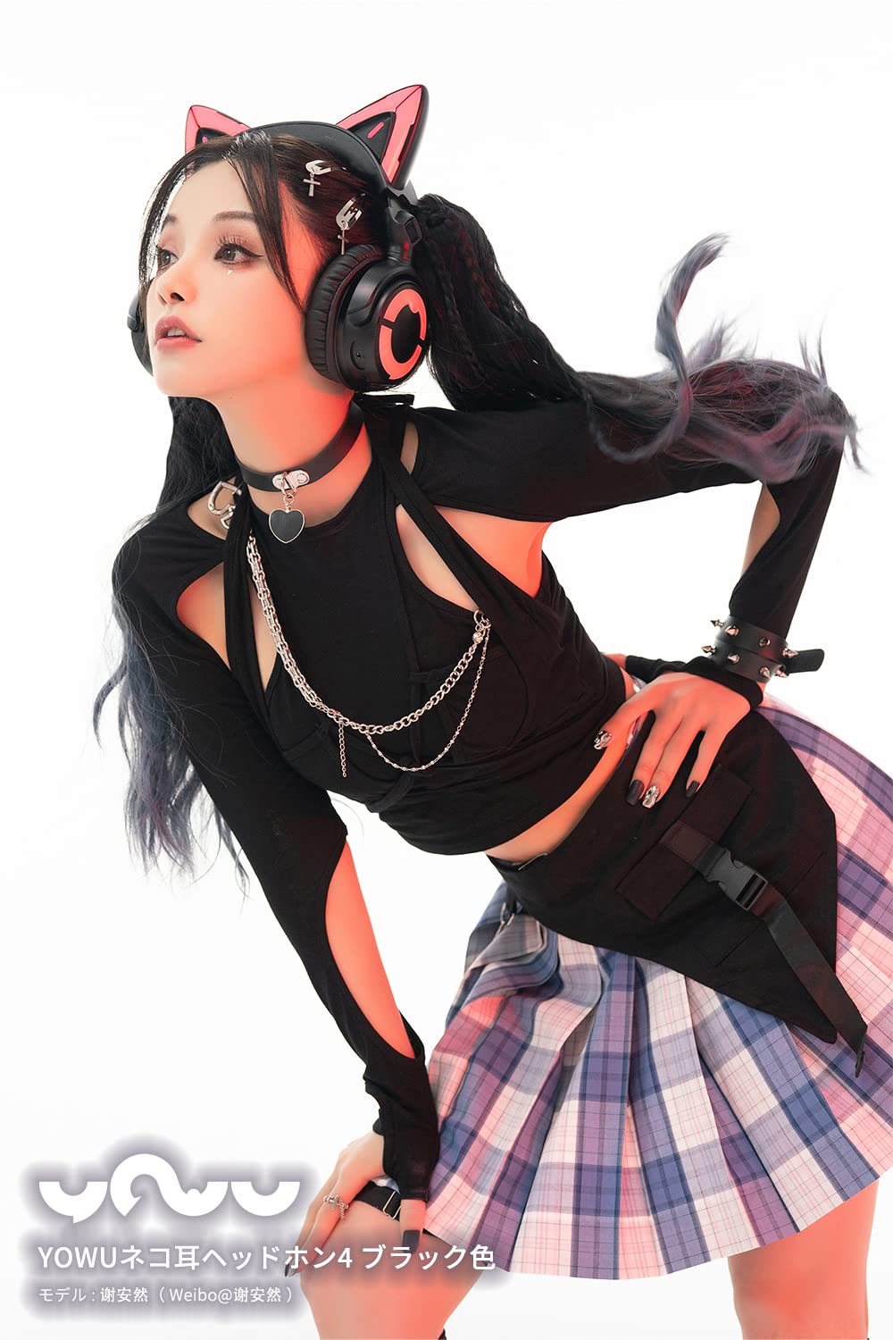 ❦*❦様 公式 最新型 YOWU 猫耳ヘッドホン 4GS ブラック Amazon.co.jp: YOWU 猫耳ヘッドホン4 ブラック色 : 家電＆カメラ
