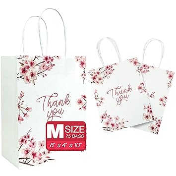 TOHOKU PRIME (Medium Gift Bags - 75PCS, Cherry Blossom) - 8