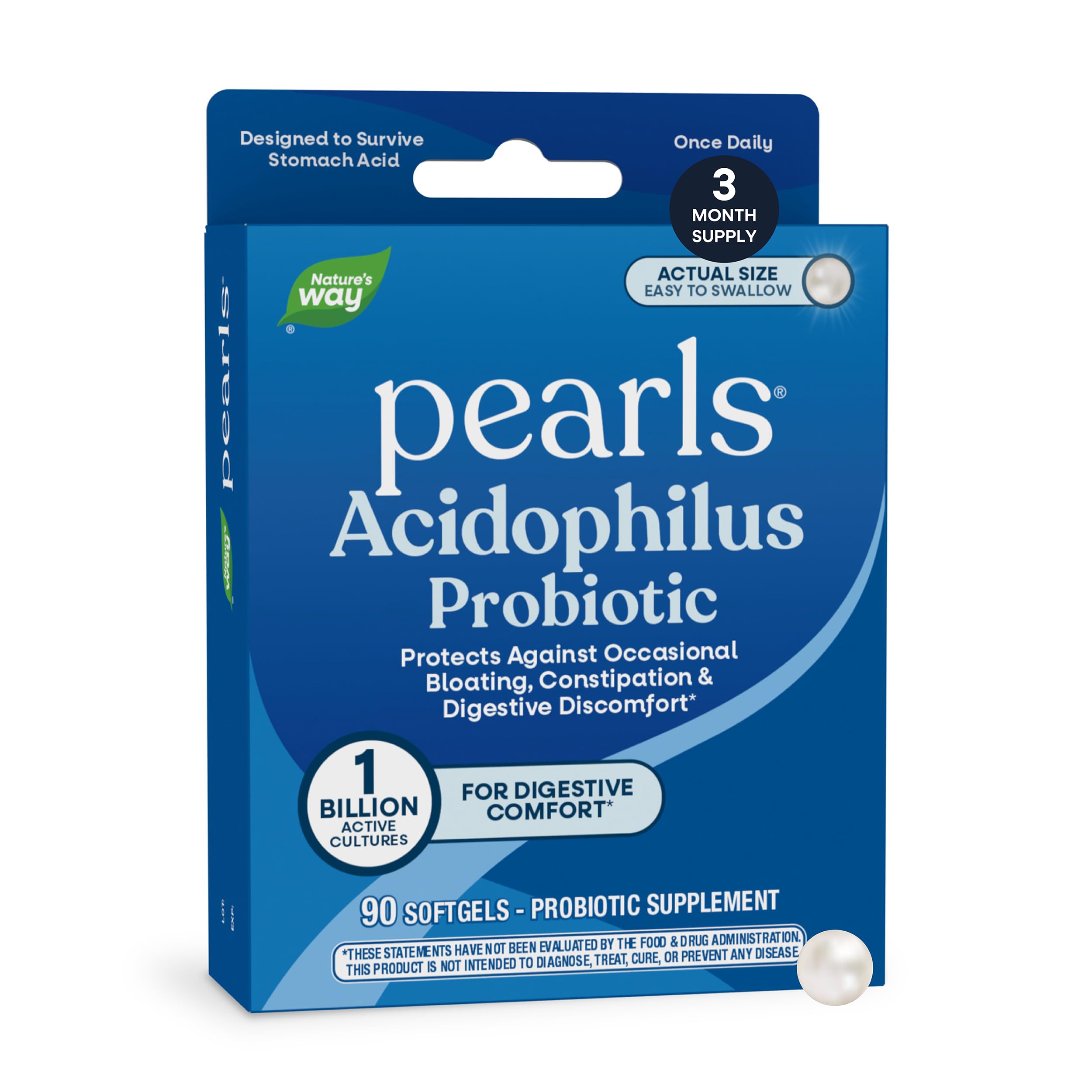 Enzymatic Therapy Acidophilus Pearls Probiotikum 90 Perlen