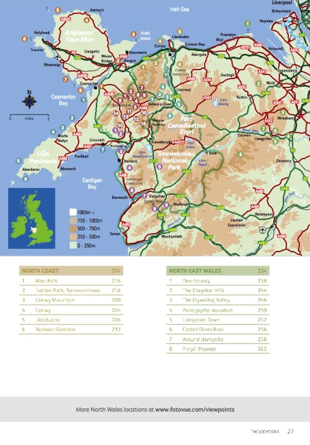 Photographing North Wales - a photo-location guidebook: Snowdonia, Anglesey, The Coast, Llyn Peninsula, Llangollen