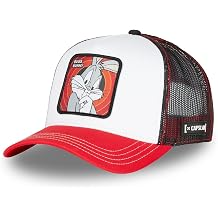 Capslab Bugs Bunny Looney Tunes Red White Trucker Cap