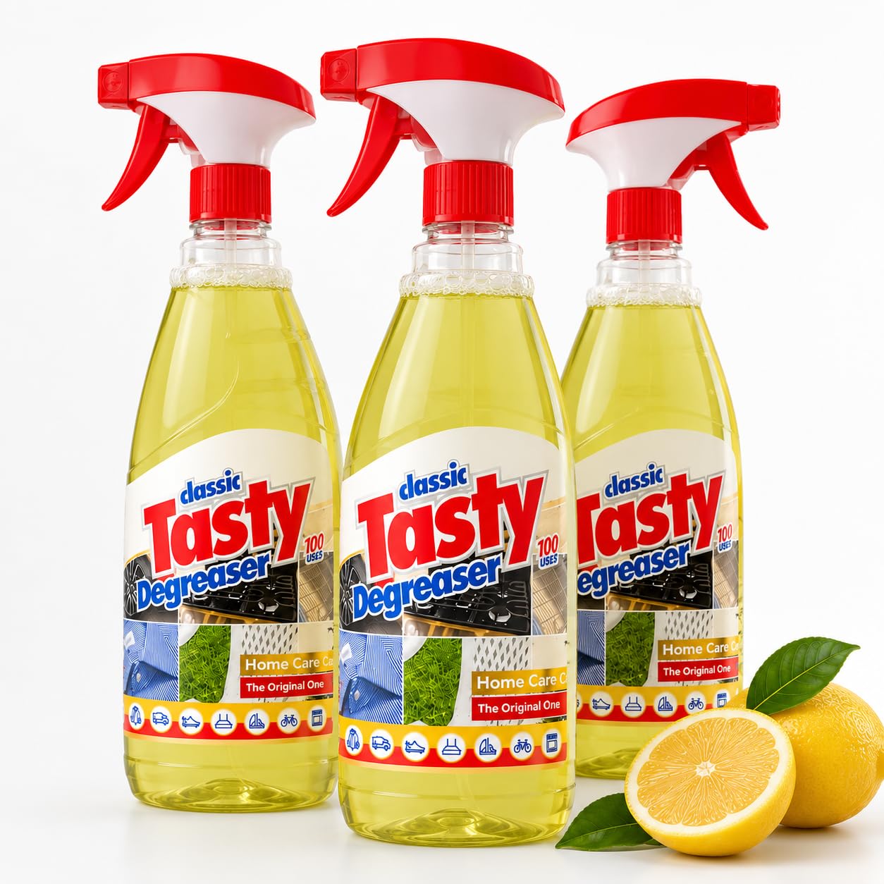 Quita Grasas Extra Fuerte 5L + Pistola 1000ml con Trapo microfibra - Quitagrasas Concentrado - Desengrasante Profesional - Desengrasante Potente para todas las Superficies - Elimina todo
