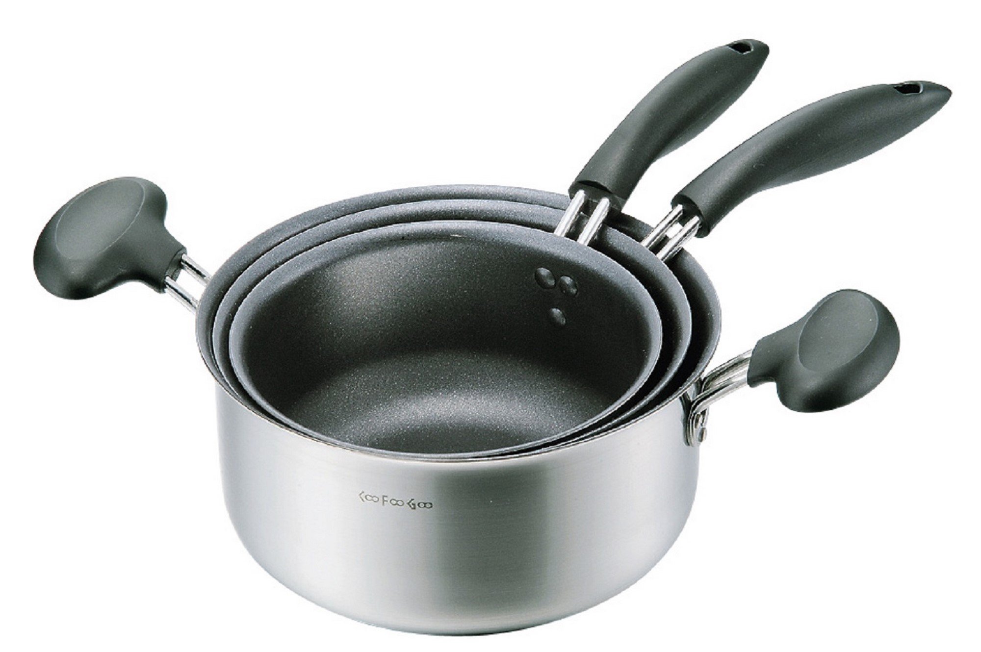 Amazon｜Coo Foo Goo ステンレス製 両手鍋 16cm ZH-7704｜両手鍋