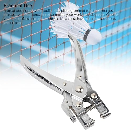 Miniatura 4 de Alicates de cuerda de raqueta de bádminton, acero de eficiencia mejorada, mango ergonómico, alicates de ojal, herramienta de encordado de tenis,
