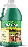 NaturVet Yard Odor Eliminator 64 oz Refill - Super Concentrated Pet Urine & Stool Smell Remover for Grass, Lawn, Patio & More