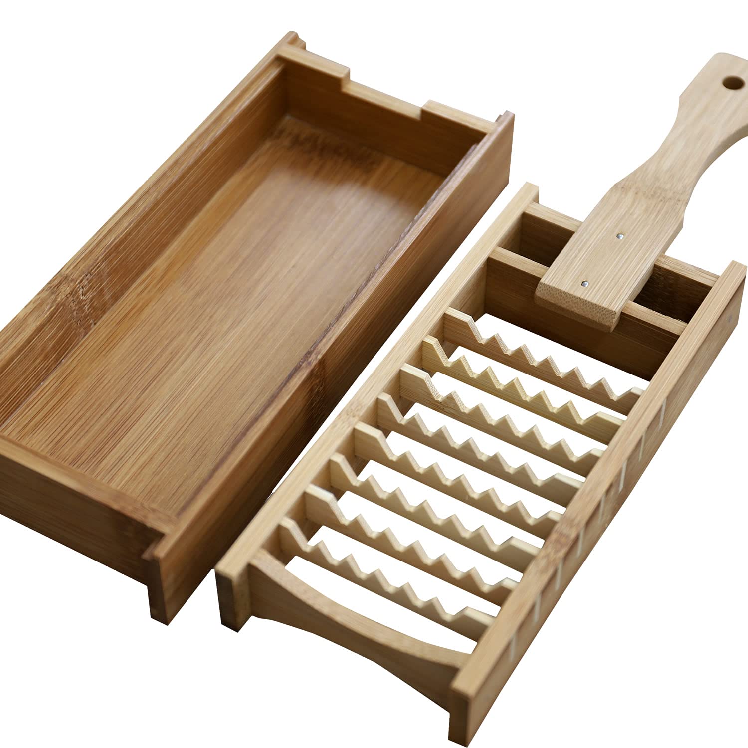 Carbonized Bamboo Radish Grater Set
