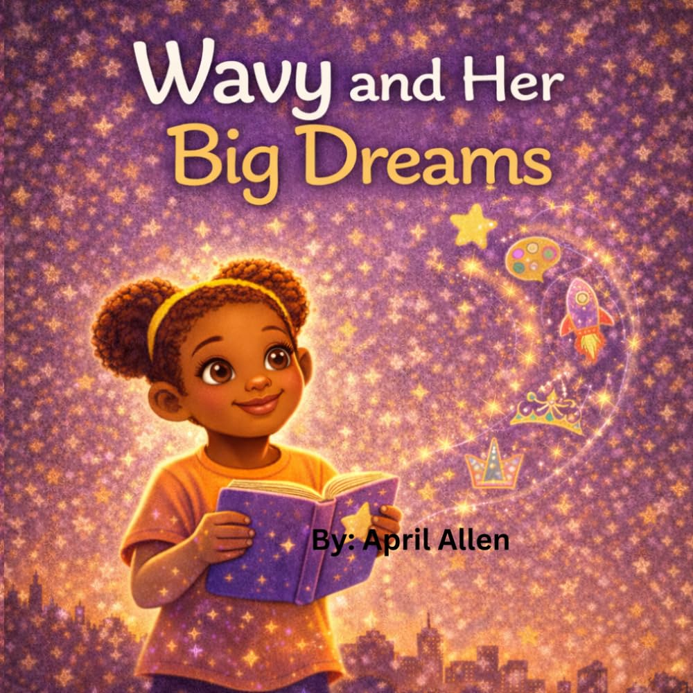 Wavy and her Big Dreams (April Bookies/Soft and Comforting coloring books)