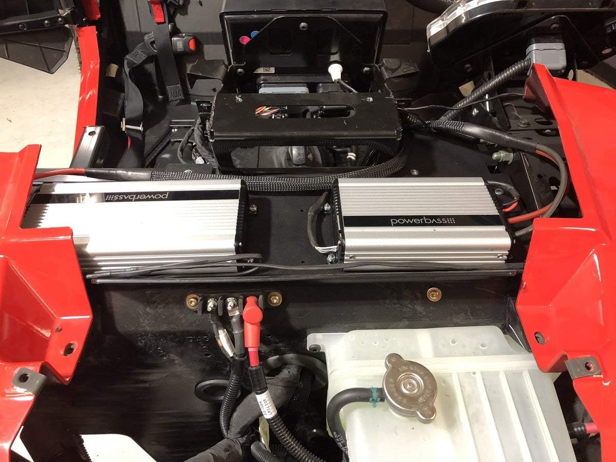 UTV Stereo Polaris RZR 2019+ Triple Amp Mount