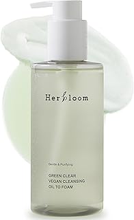 herbloom Green Clear - Aceite limpiador vegan...