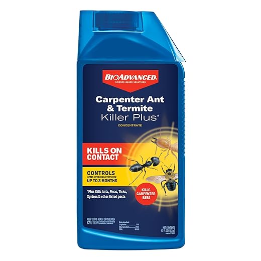 BioAdvanced Carpenter Ant & Termite Killer Plus, Concentrate, 40 oz