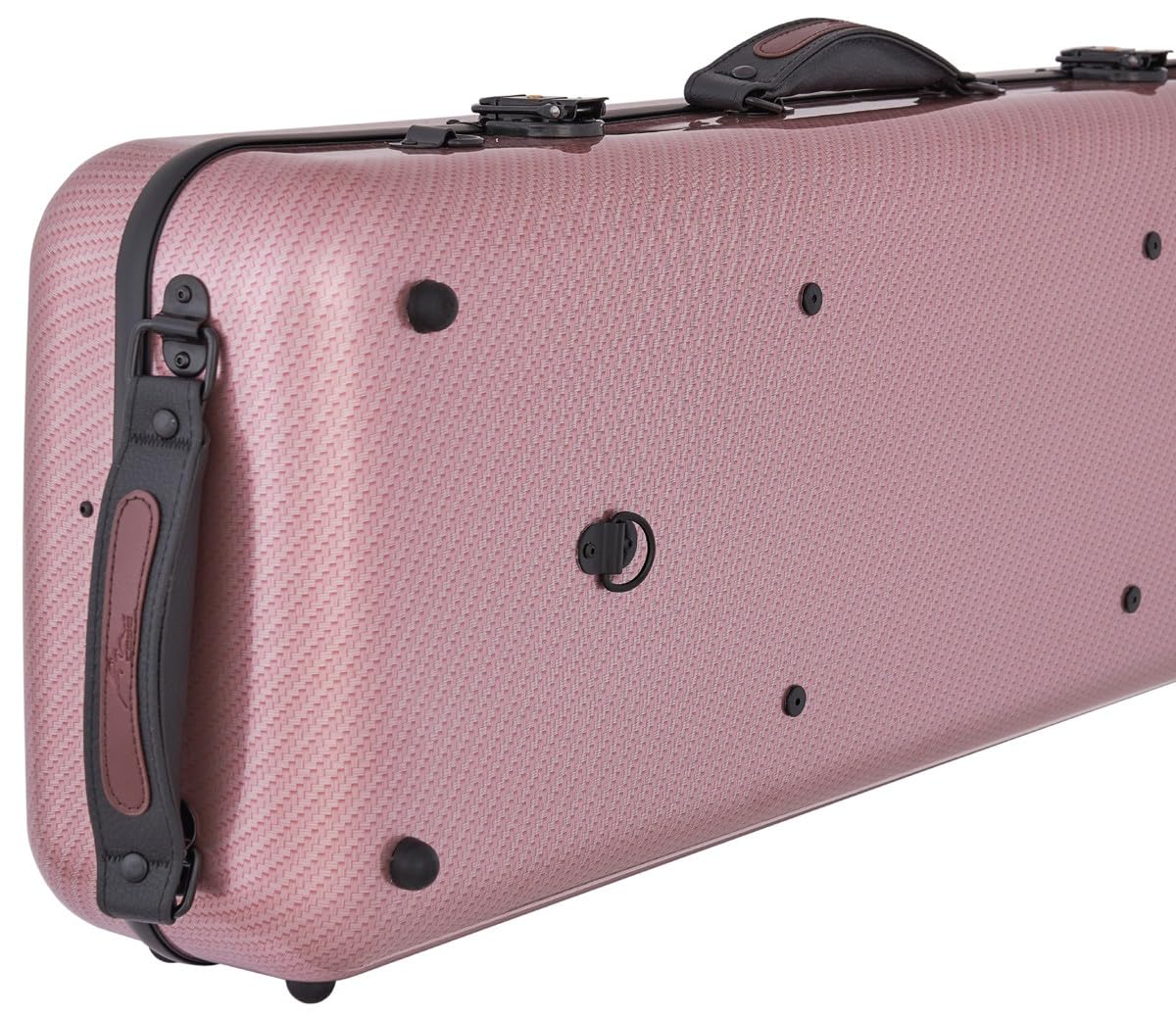Custodia per Viola Fiberglass 38-43 Oblong special rosso M-case + borsa musicale