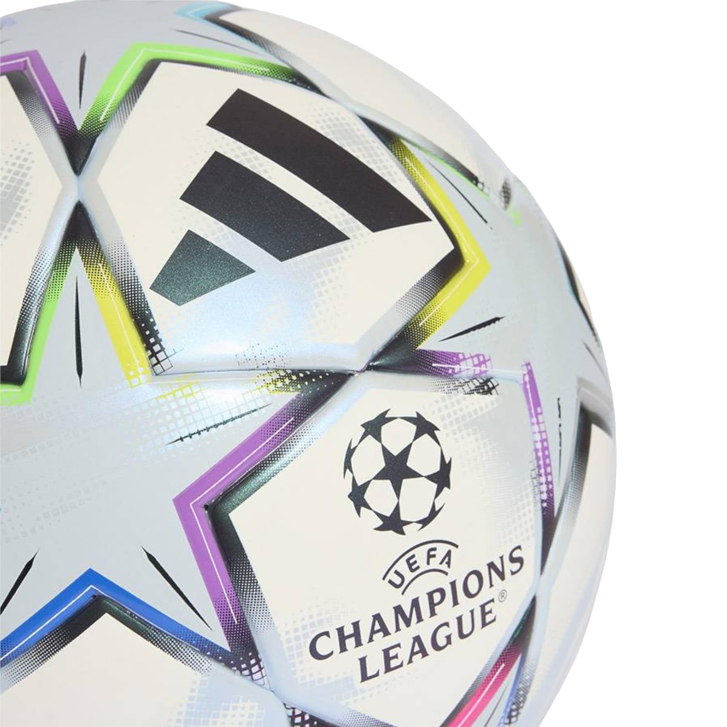 adidas UEFA Champions League J350 - Balón de fútbol Unisex (réplica KE9768), Color Blanco