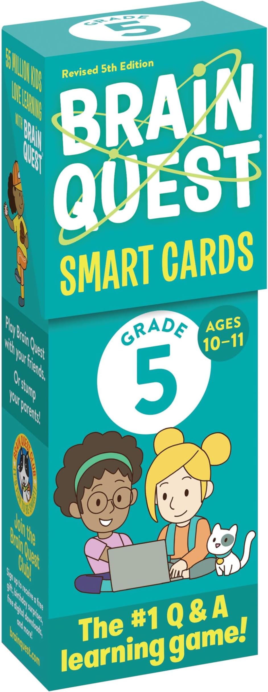 Brain Quest 5th Grade Smart Cards Revised 5th Edition (Brain Quest Smart Cards)