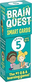 Brain Quest 5th Grade Smart Cards Revised 5th Edition (Brain Quest Smart Cards)