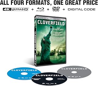 Cloverfield 4K UHD + Blu-ray + DVD + Digital