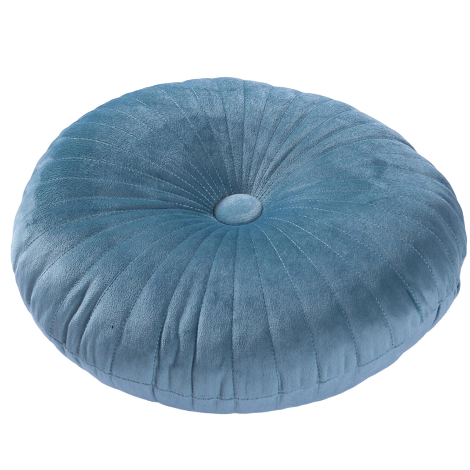 Msioytog Round Pumpkin Pillow for Sitting on Floor or Lower Back 35Cm Soft Plush Window Throw Pillow Floor Seat Cushion