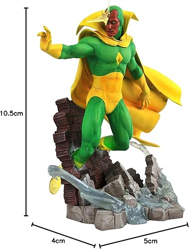 Miniatura 4 de Diamond Select Toys Marvel Gallery: estatua de PVC Visión, multicolor