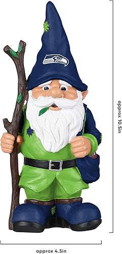 Vista 40 de NFL Team Logo Holding Stick Garden Statue Outdoor Gnome