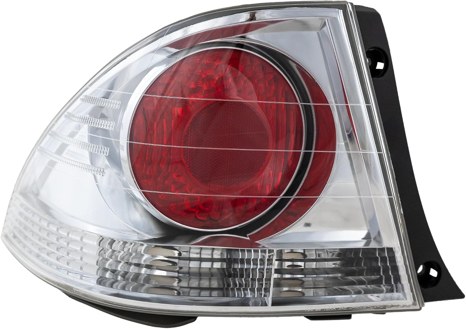 Compatible with 02-03 IS300 Sedan Taillight Taillamp Outer Brake Light w/o Bulb Left Driver Side
