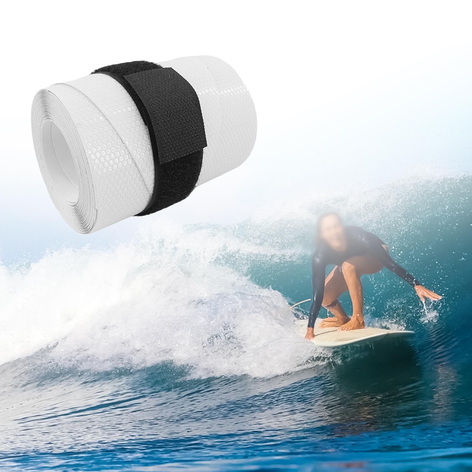 Menolana 2Pcs Surfboard Board Protection Tape, Paddle Board Tape for Fishing Boat Paddleboard, A