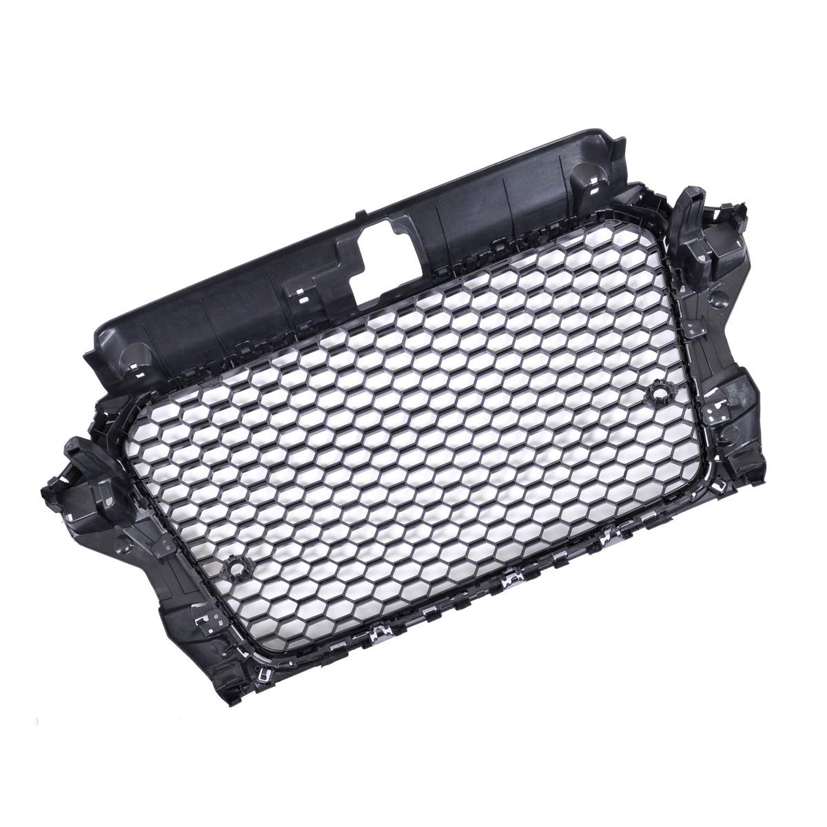 Calandra griglia radiatore compatibile con Audi A3 8V 2012-2016 nido d'ape nera lucida RS3 look