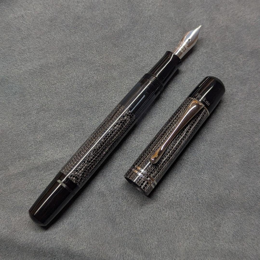 【未使用品】プラチナ万年筆　セルロイド　イシガキ　センチュリー3776 M字 プラチナ萬年筆 #3776 センチュリー セルロイド PTB-35000S