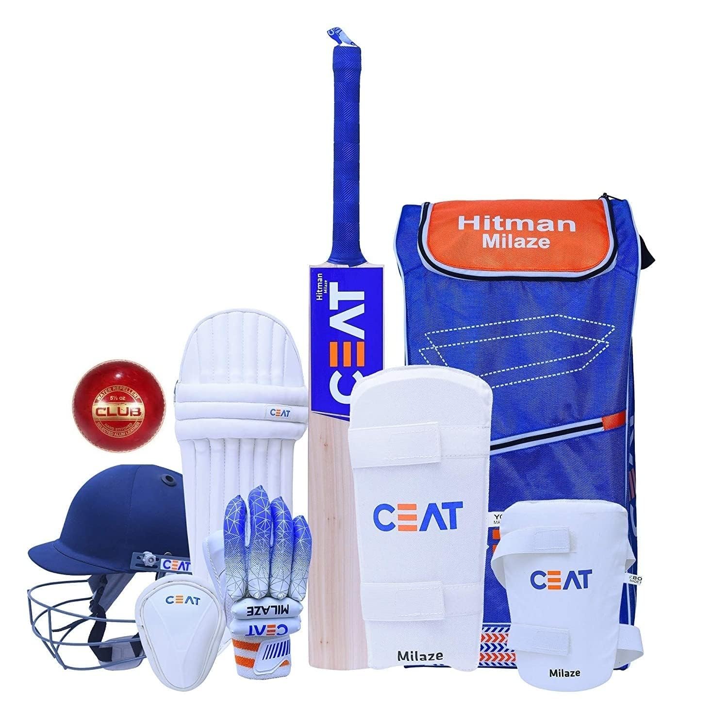 Disha Sports Hitman Rohit Sharma New Edition Complete Cricket Kit (Size 5 (Ideal for 12-19 Years)) for Teenager, Pack of 1 (B0D11DKS3K) Amazon Price History, Amazon Price Tracker