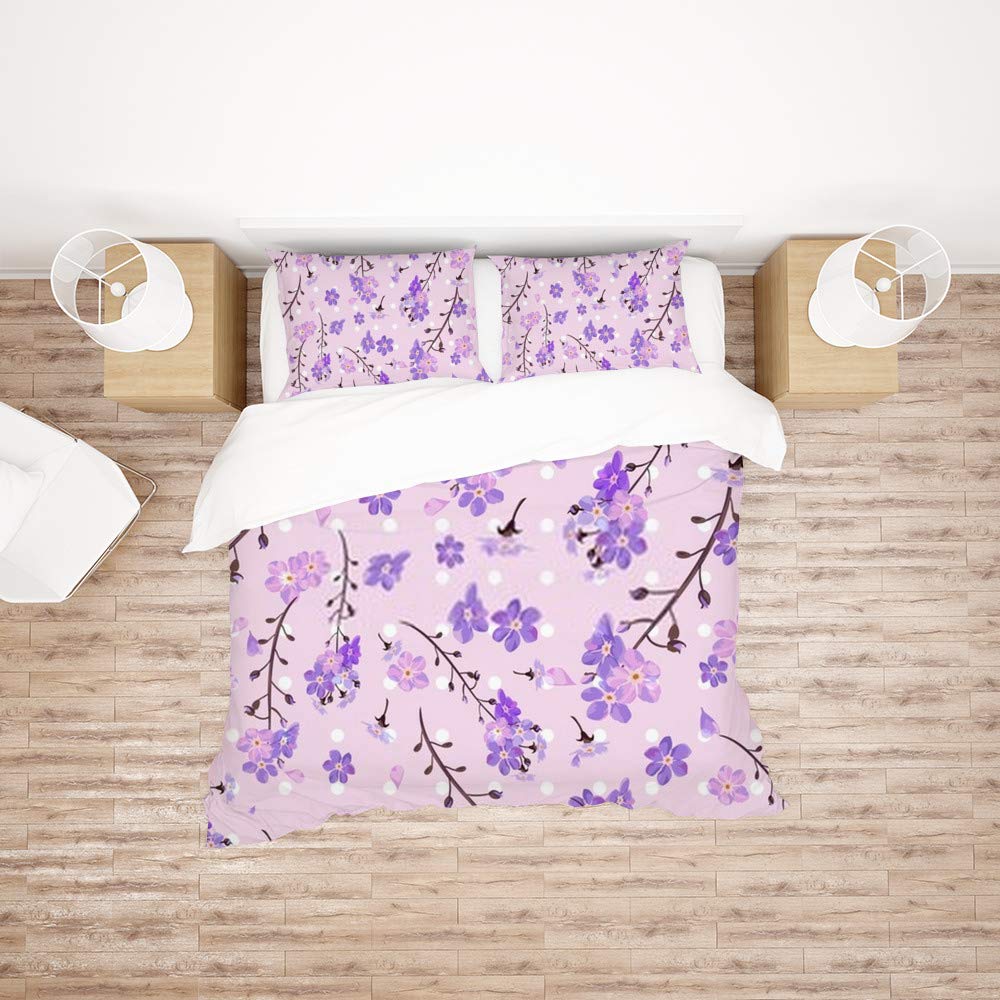 Parure de lit king toutes saisons ultra doux pour ne plus avoir trop chaud ni trop froid la nuit
