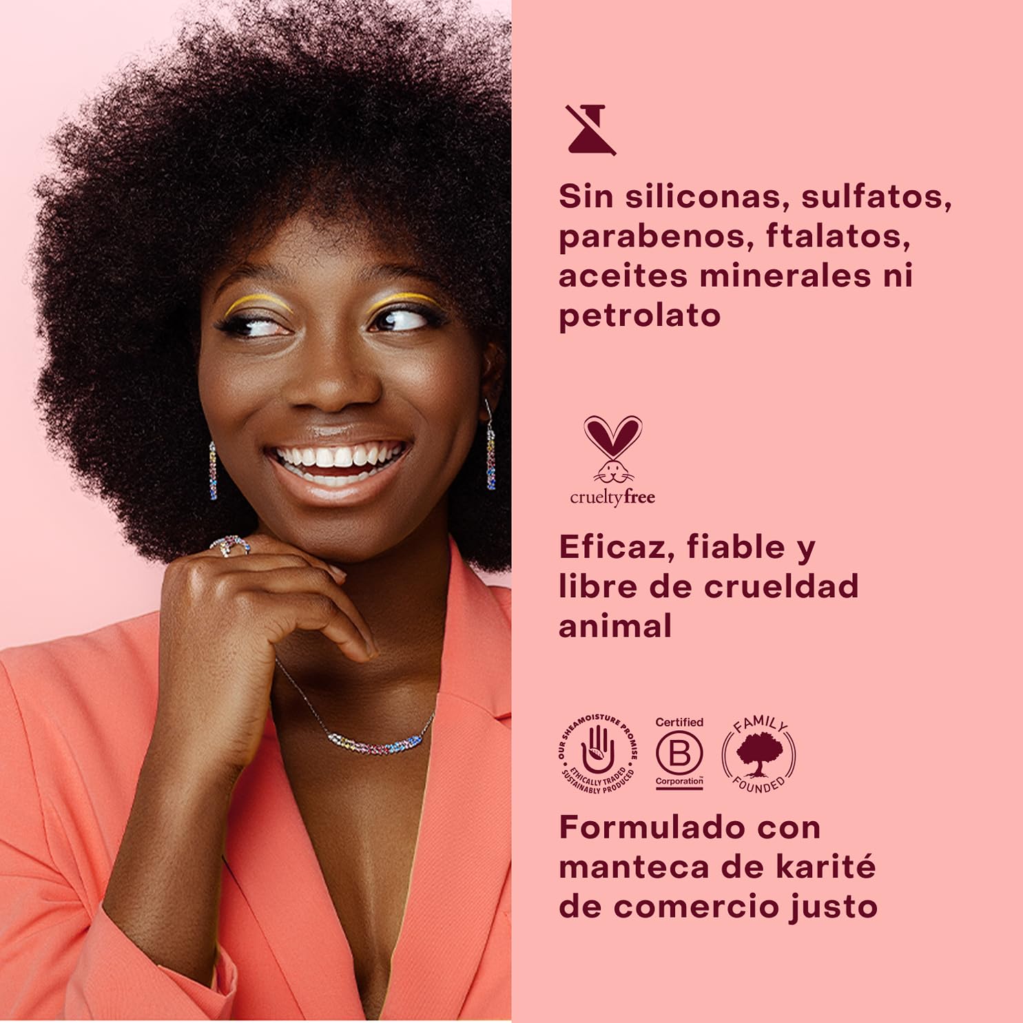 SheaMoisture Champú, Acondicionador y Crema Modeladora para cabello grueso y rizado con Coco e Hibisco pack para el cuidado del cabello 2x 384 ml, 1x 326 ml - 3 productos