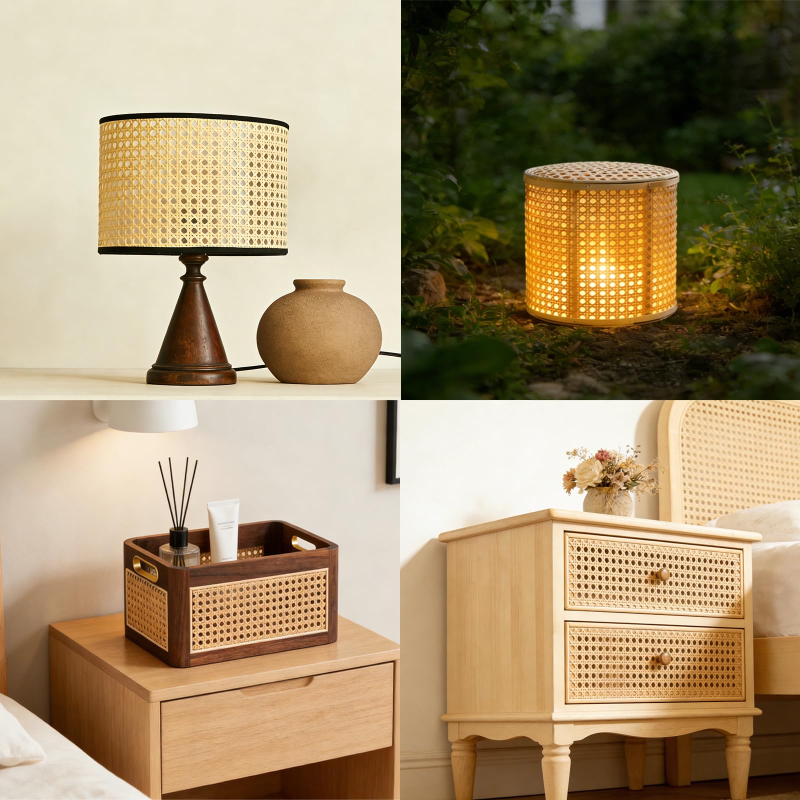 Wiener geflecht meterware，PE Rattan meterware schimmelresistent und wasserabweisend，Rattan geflecht Stühle, Schränke, Kleiderschränke, Katzenhäuser, Sitzpolster