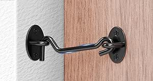 Hook And Eye Gate Latch 2 Pack Barn Door Latch Hook With Mounting Screws Stainless Steel Hook And Eye Latch Hook Lock For Sliding Barn Door - View #9