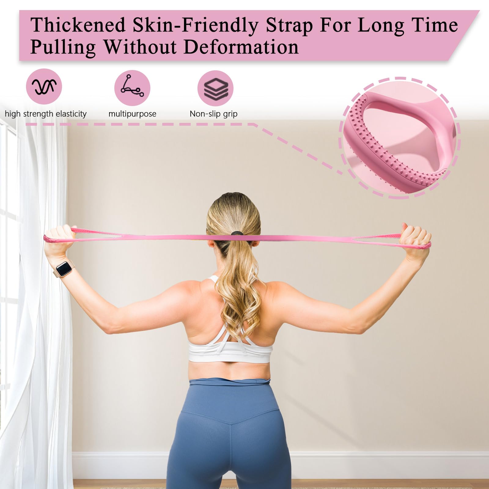 Figure 8 Resistance Bands - Workout & Stretch -6