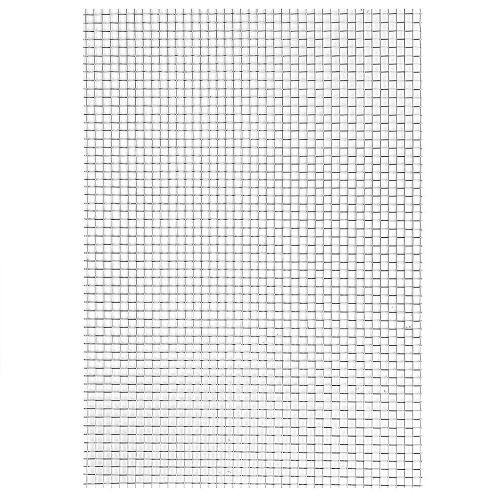 Malla de alambre tejida de acero inoxidable duradera 16, resistente al óxido, para armarios, ventanas, desagües de suelo y redes de aves de corral, 1,2 x 2 m