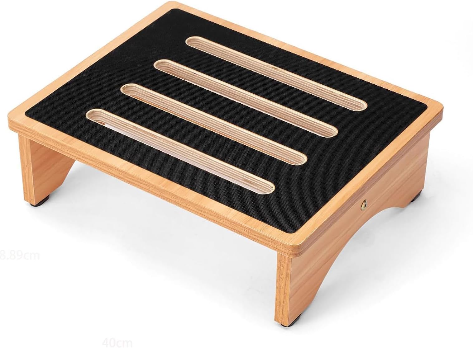 StrongTek 5" High Wooden Bed Step Stool for Adults, Sturdy Bedside & Shower Steps, 440lb Capacity, Versatile Mobility Aid for Seniors, Kitchen Use, Surgery Recovery, Anti-Slip, Portable DesignThe Forest Stewardship Council