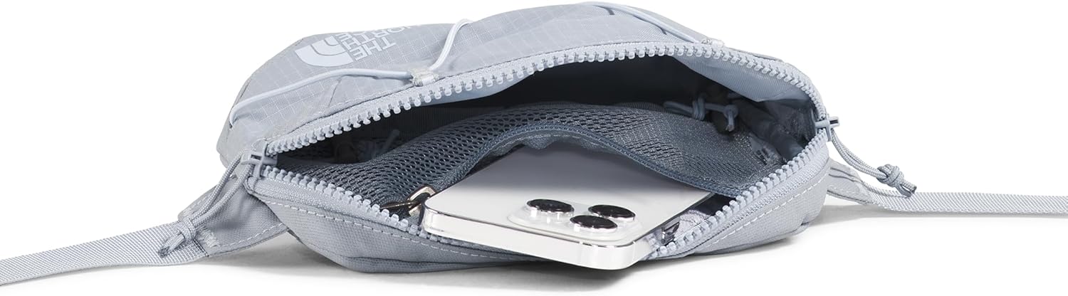 THE NORTH FACE Terra Lumbar Hiking Hip Pack | 1 Liter Storage Belt Bag, Water Repellent, Adjustable Strap, Zip Pockets - Image 5