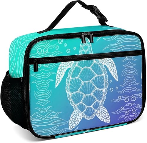 Miniatura 8 de Muishi Lonchera reutilizable con diseño de hongos del bosque, bolsa de almuerzo aislada, lonchera para comida y comida, bolsa de mano para mujeres,