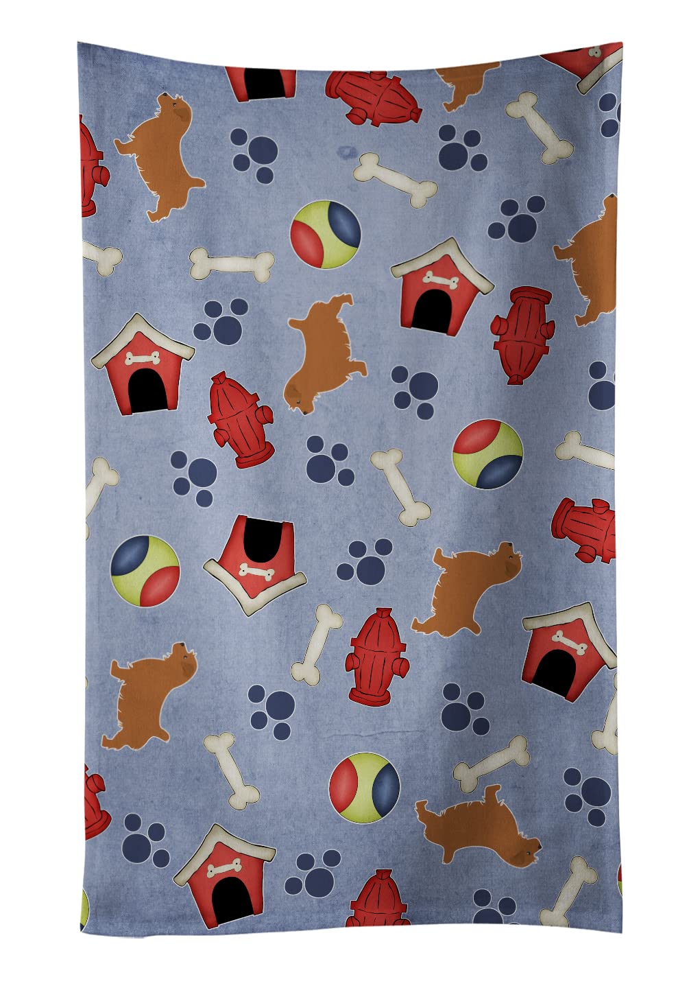 Serviette de cuisine en tissu Norfolk Terrier pour décorer votre table en famille