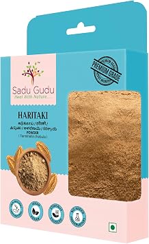 Haritaki | Kadukkai | Inknut | Karakkaya | Terminalia chebula | Harad Powder, 100g /0.22lbs