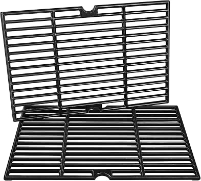 70-01-634 Grill Replacement Parts for Dyna Glo Grill Grates 2 Burner DGF350CSP DGF350CSP-D DGF350SNP DG1-70-01-634-R 101-03011 Grates Blue Rhino 3 Burner Grill Parts GBC1932L Cast Iron Cooking Grates