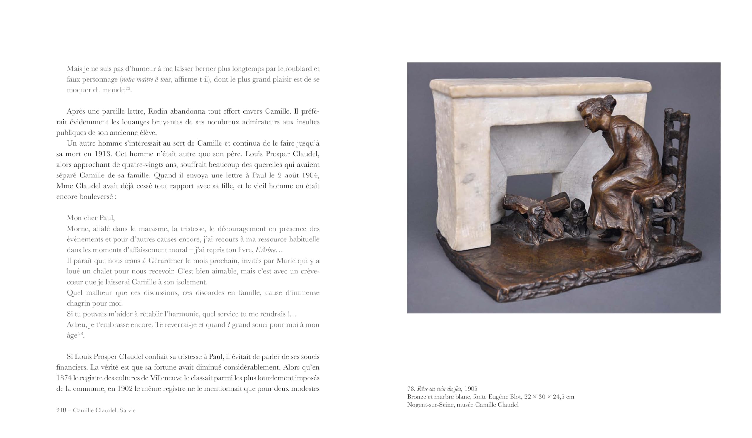 Camille Claudel. Sa vie. Nouvelle édition