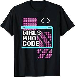 Code like a Girl Programmer Coder T-Shirt