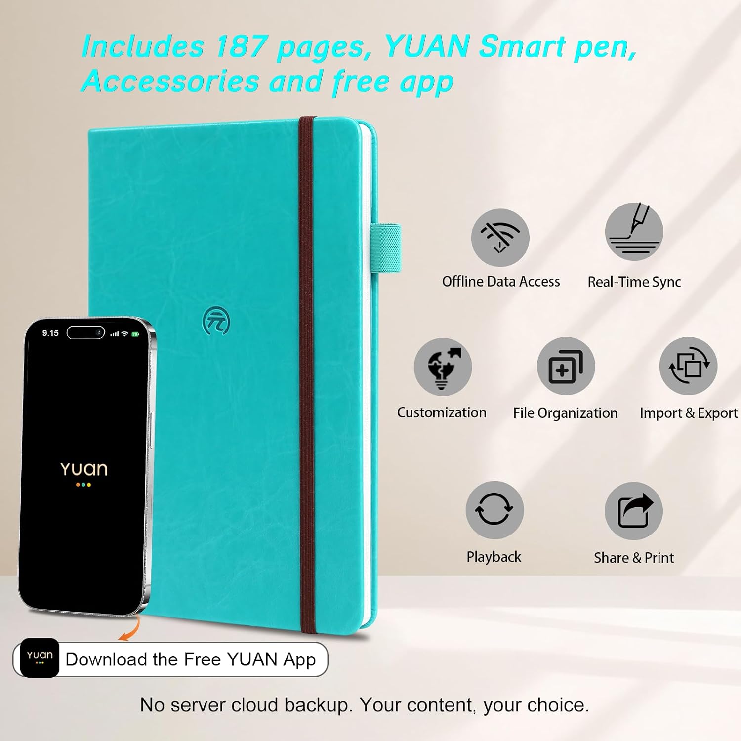 Digital Planner Notebook Real-Time & Offline Sync with Digitize Smart Pen image 5